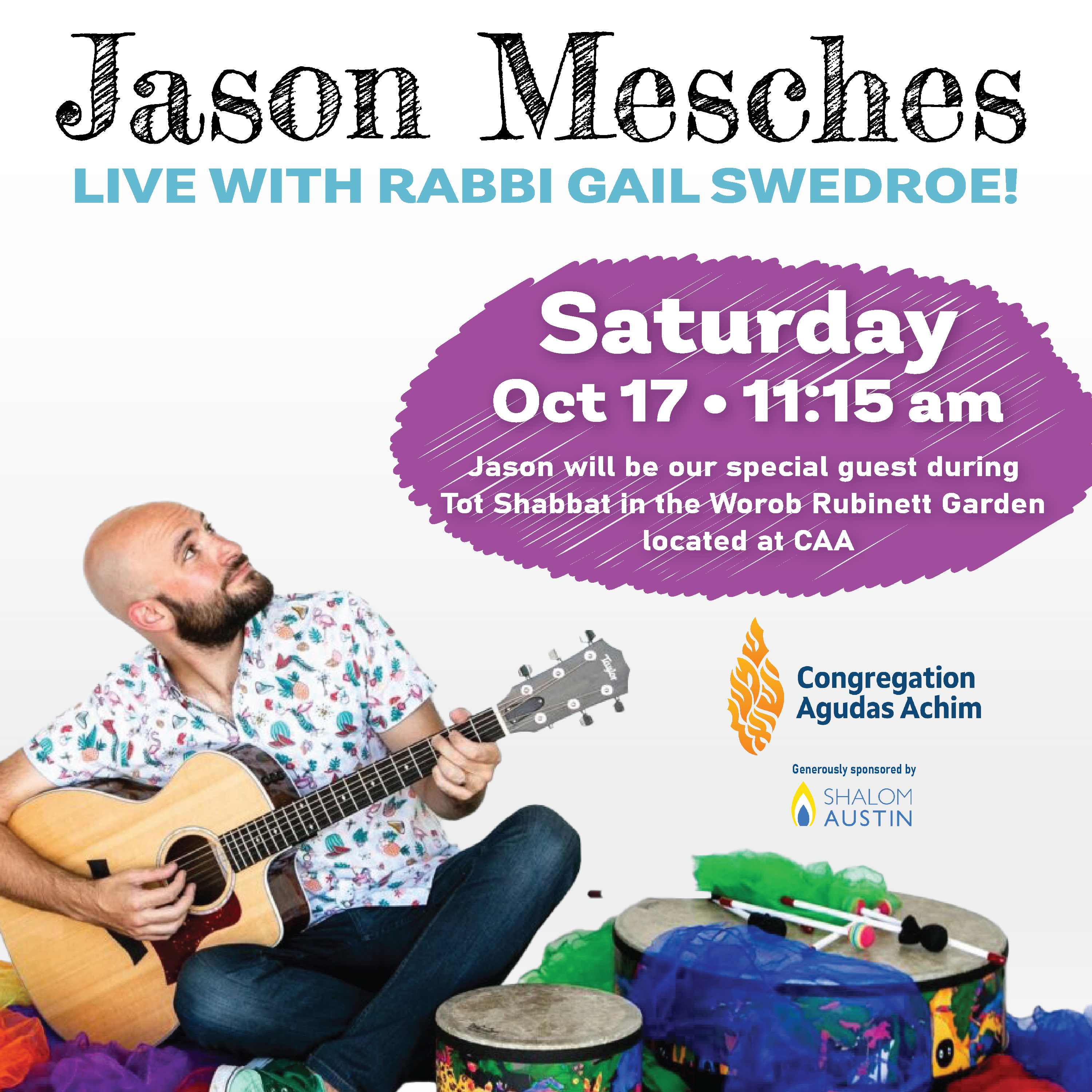 Jason Mesches Tot Shabbat 10/17
